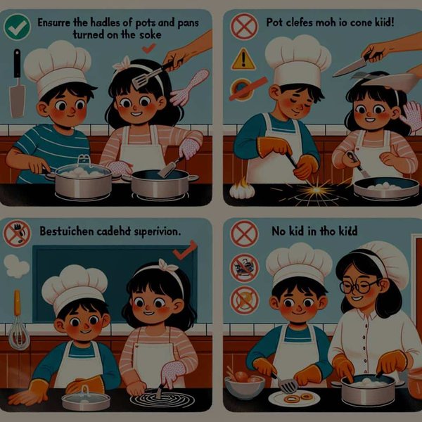 Quelles sont les meilleures pratiques pour cuisiner avec des enfants en toute sécurité?